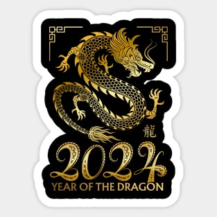 Year Of The Dragon 2024 - Chinese New Year Dragon Sticker